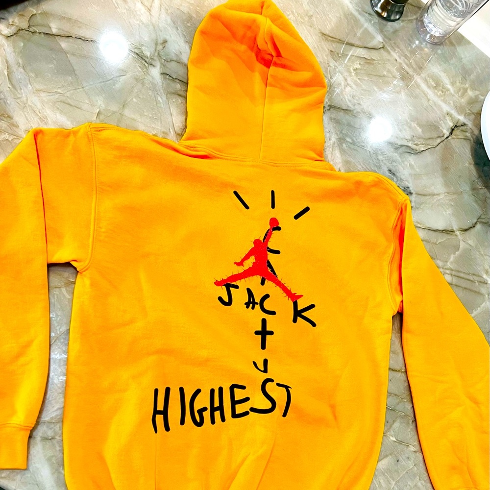 Travis Scott Jordan Cactus Jack
Highest Hoodie Gold YL